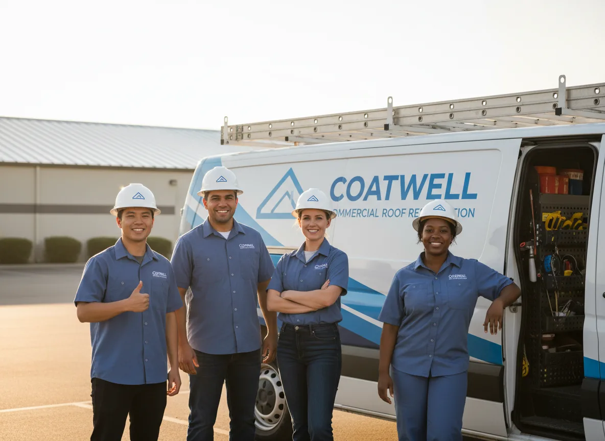 Commercial roof coating company in Spencer, WI